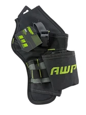 AWP Angled Drills Drivers Holster Tool Belt Pouch Attachment Heavy-Duty 3 Pocket