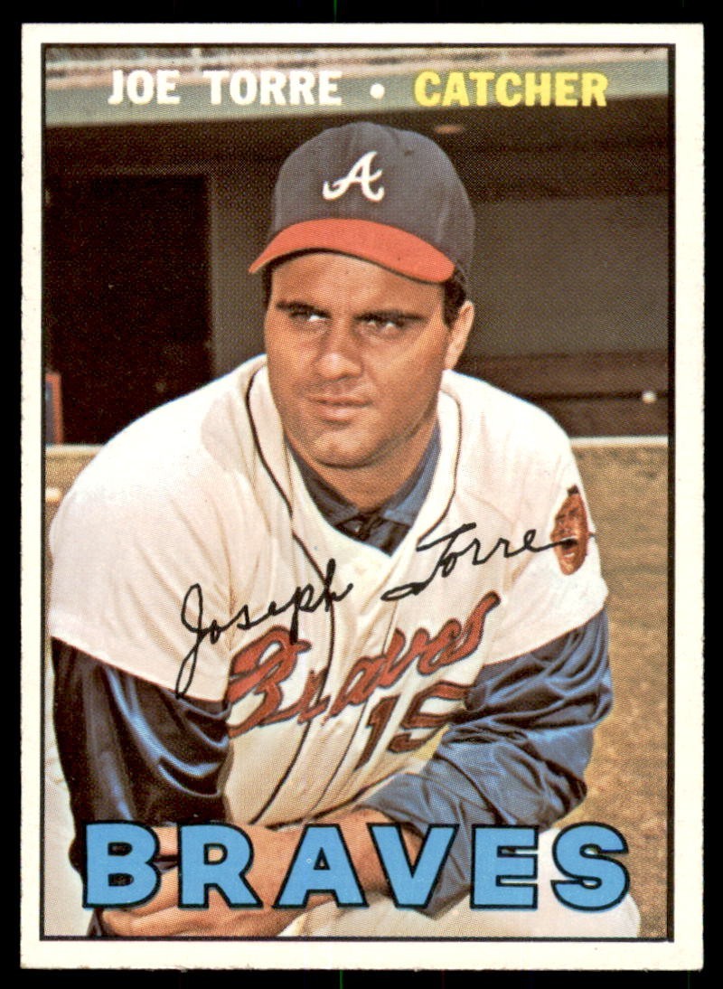 1967 Topps #350 JOE TORRE  Atlanta Braves  NM