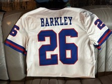 Saquon Barkley #26 New York Giants Jersey, Size Large