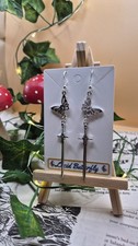 Quicksilver Book Inspired Earrings, Romantasy, Booktok,
