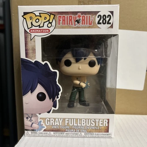 Funko POP! Animation Anime Fairy Tail Gray Fullbuster #282 Vaulted JJL170816