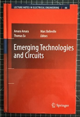 Emerging Technologies and Circuits by Amara, Ea, Belleville (Hardcover, 2010)