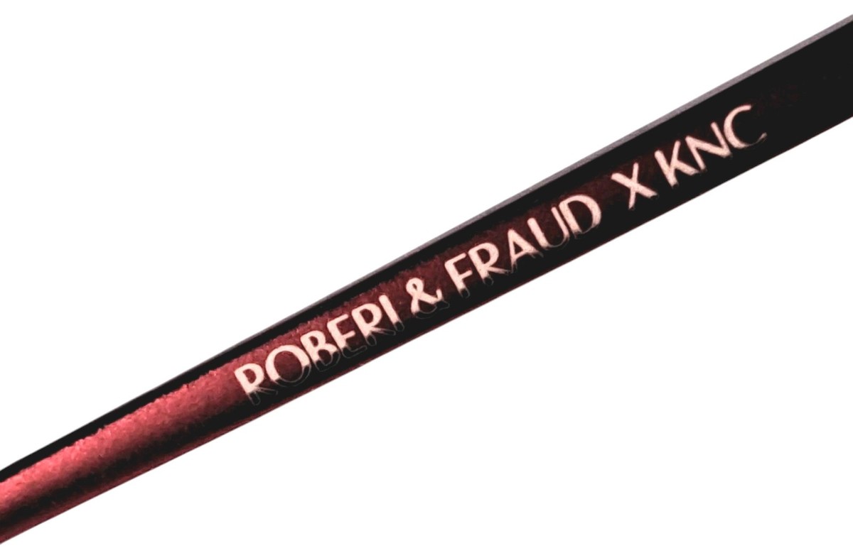 ROBERI & FRAUD X KNC RF 10002 Lip Sunglasses Red Women New 
