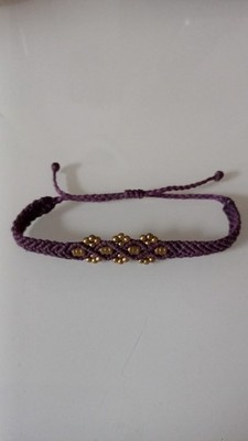 Handgemachtes Makramee Hippie Armband DIY Schmuck Accessoires stringart