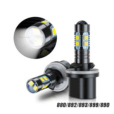 2pc 880 Led Fog Light Bulb 6000k Xenon White High Power 890 892 893 899 2pc 880 Led Fog Light Bulb 6000k Xenon White High Power 890 892 893 899
