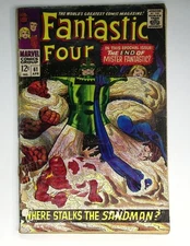 Fantastic Four #61 - Marvel Comics - 1966 - Sandman Mr. Fantastic Thing 1.5