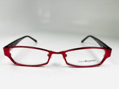 New David Benjamin DB-144 C1 Cherry Eyeglasses 48/17/135