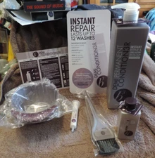 B3 Brazilian Bond Builder Demi-Permanent Conditioner 34 oz + 4oz Ionic Bonder #5