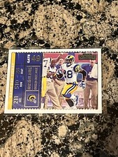 2022 Panini Contenders Football MARSHALL FAULK Game Day Ticket Rams