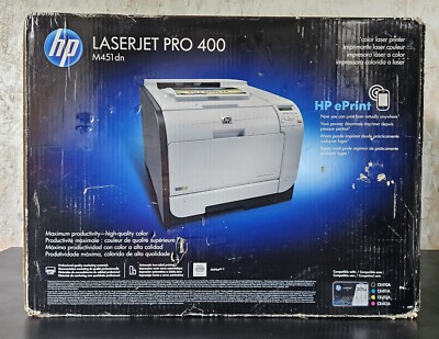 HP LaserJet Pro 400 Color M451dn Workgroup Printer Factory Sealed