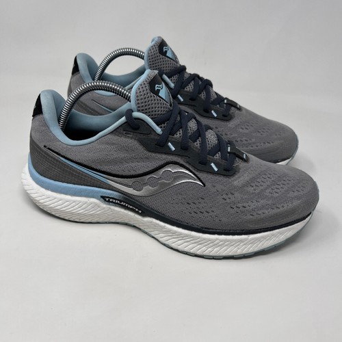 Saucony Triumph 19 Running Shoes Womens Size 10.5 Sneakers Athletic Walking Gym - Picture 2 of 9