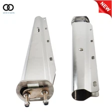 NEW 30" Stainless Steel Straight Mud Flap Hanger 2 1/2" Bolt Semi Truck Tapered