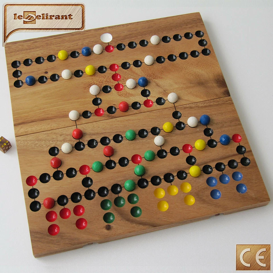 BARRICADE - MALEFITZ de 2 à 4 Joueurs. Jeu de société familial en bois 26x26 cm - Photo 4/4