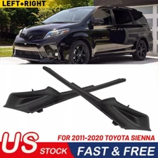 For 11-20 Toyota Sienna Front Windshield Wiper Side Cowl Extension Cover Trim