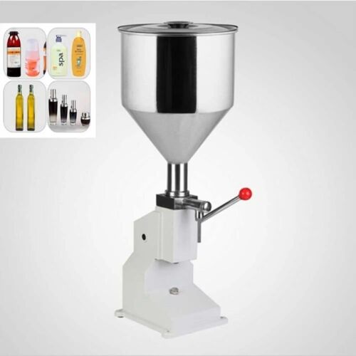 A03 1-100ml Small Manual Quantitative Paste Honey Liquid Paste Filling Machine - Picture 1 of 11