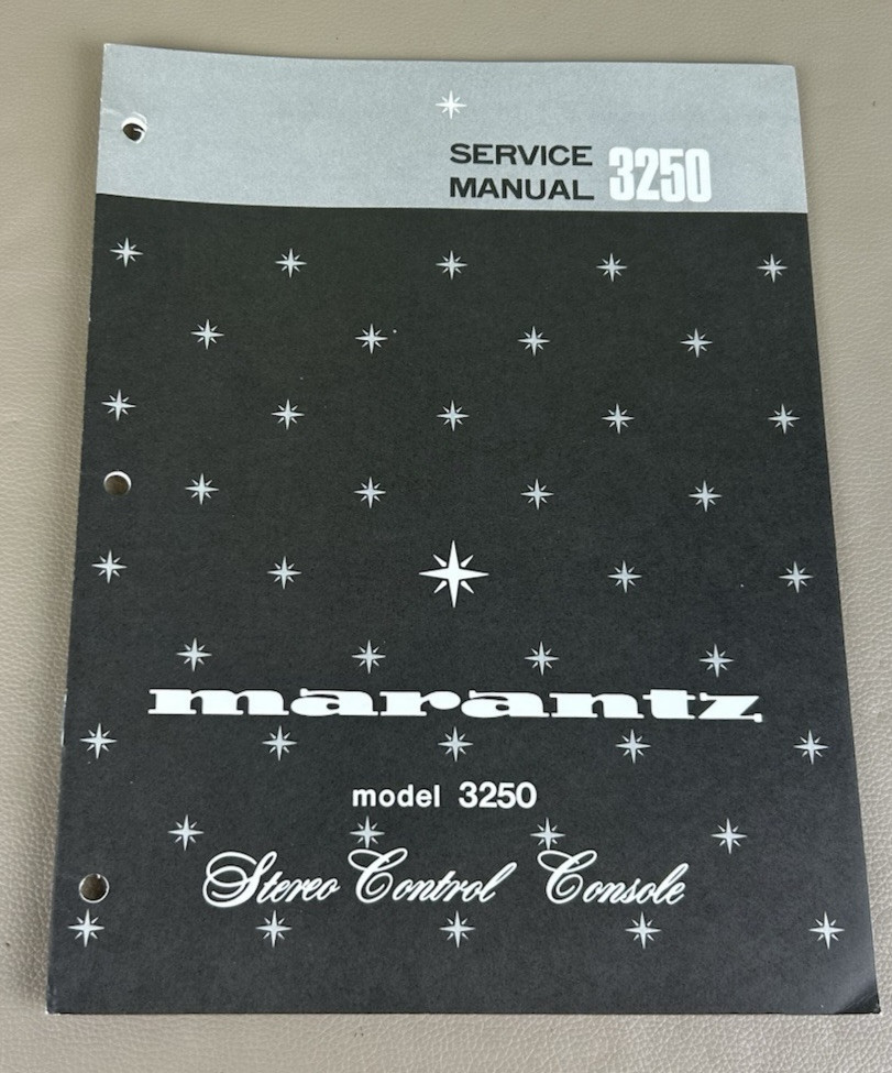 Marantz 3250 Preamplifier Service Manual D-104