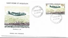 1973 SAINT-PIERRE ET MIQUELON,FRANCE, FIRST DAY COVER 1 STAMP TRANSALL C 160 PLA