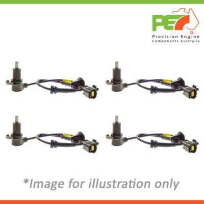 4x OEM Wheel Speed Sensors - FR & RR For Holden Commodore  VF 3.0 Dir. Inj.