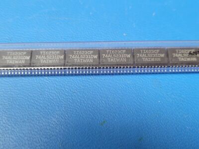 (5 PCS) SN74ALS231DW TI Bus Driver, 2-Func, 4-Bit, Inverted Output, TTL, SOIC20