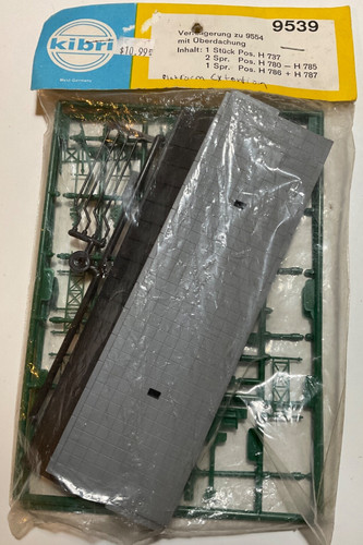 Kit de extensión de plataforma a escala HO Kibri #9539 sin montar | Zustand: New
