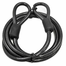 ROCKBROS Bike Steel Cable 1/2in Thick Heavy Duty Security Vinyl Coated Flexible