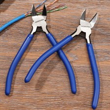 2PC Wire Cutter Precision Flush Cutter Spring...