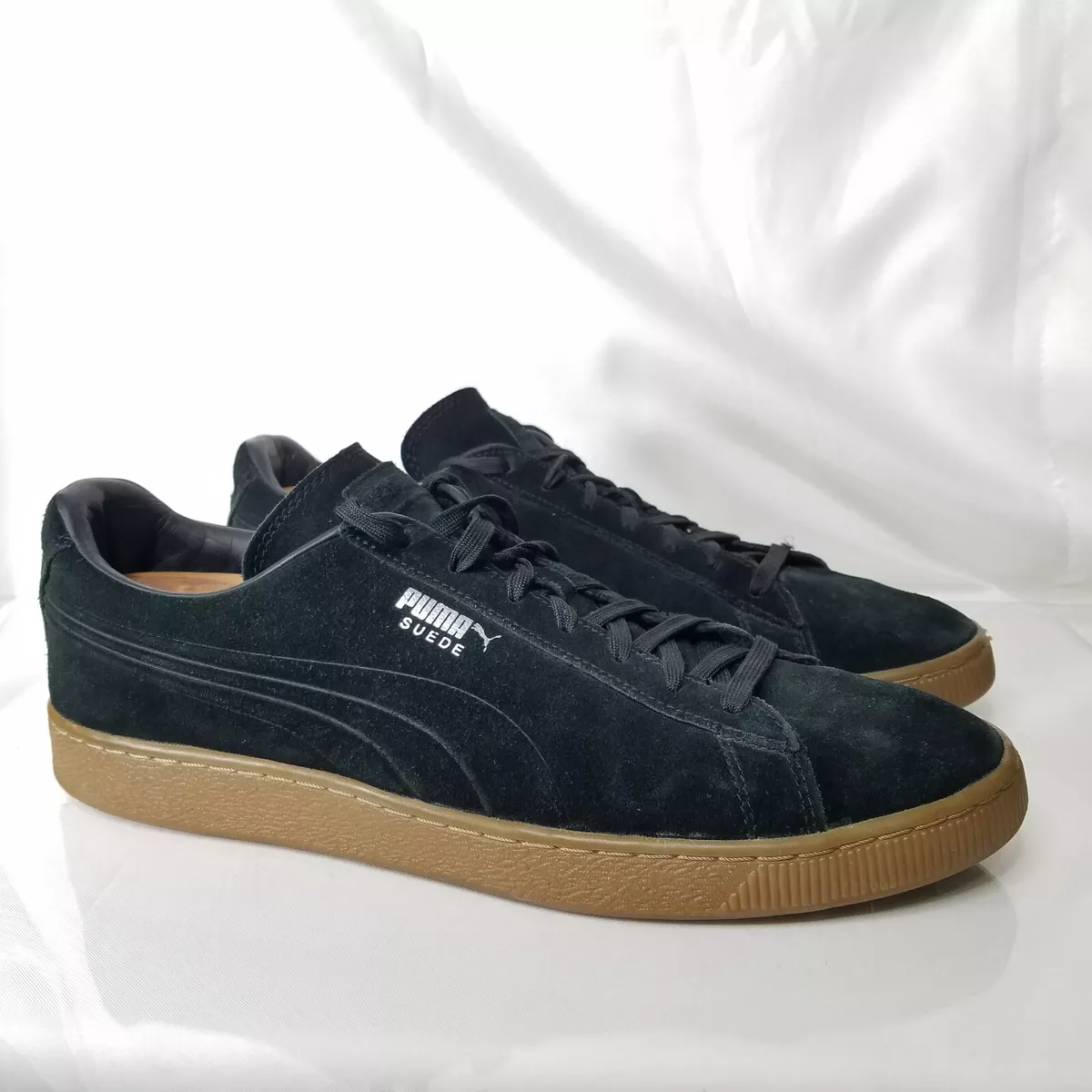 PUMA Classic Shoes Sneakers Mens Sz 13 Shoes Black Gum | eBay