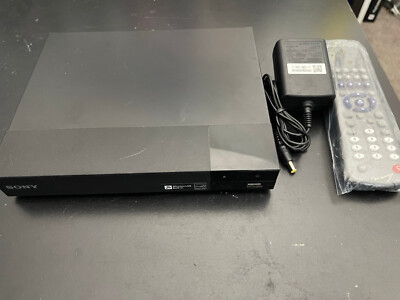 Sony BDP-S3700 Blu-ray Player - Black w/ Wireless LAN capability -Tested & Works