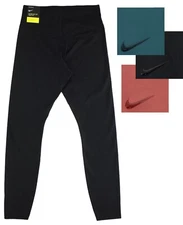 Nike Women's Athletic Leggings BQ9994, Tight Dri-Fit Mid-Rise 7/8 Crop Leggings