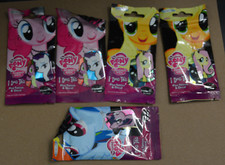 MY LITTLE PONY DOG TAG SERIES 1 LOT OF 5 FACTORY SEALED PACKS COLLECTOR TAGS MLP