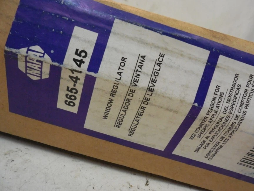 Regulador de ventana (solo regulador) 665-4145 delantero derecho para BMW E46 325i Foto 3 de 4