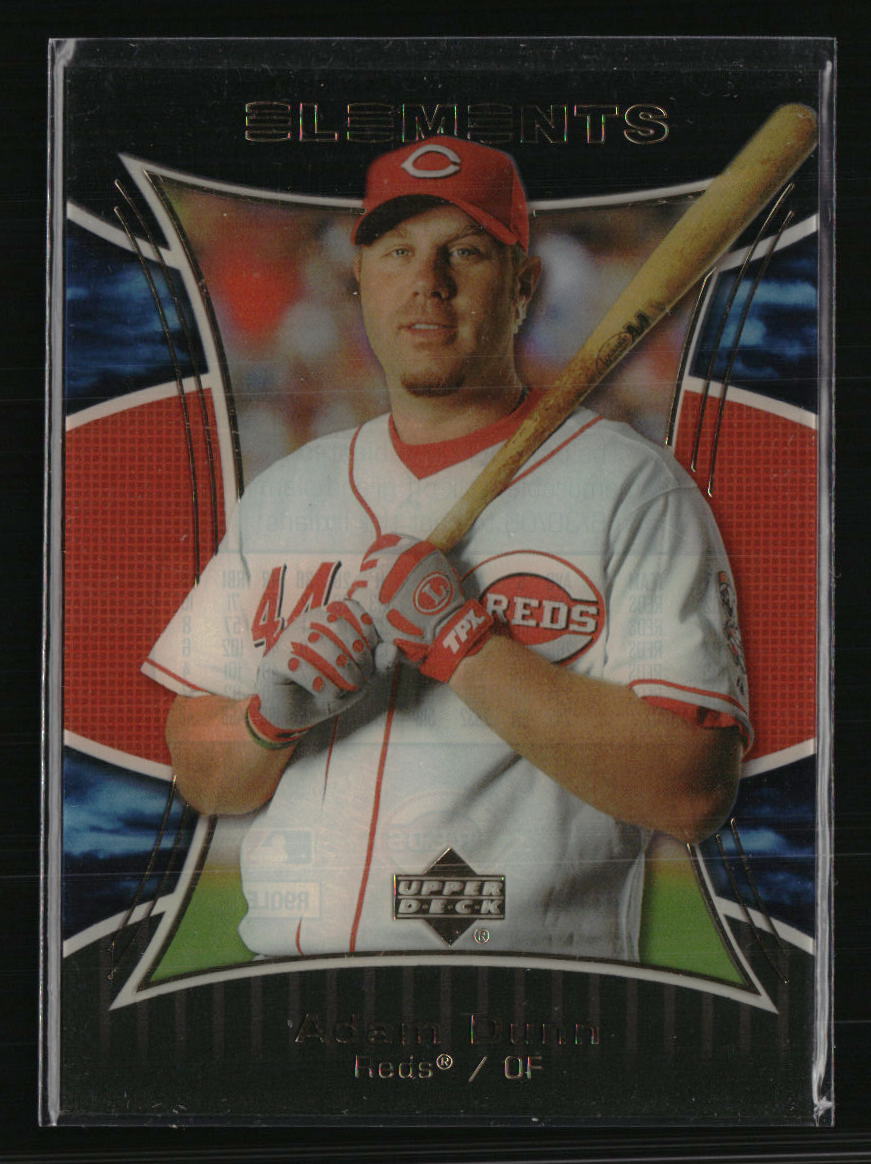 Adam Dunn 2007 Upper Deck Elements #96 Baseball Card