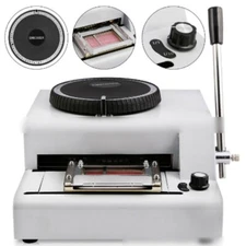 DMS-72G Aluminum Plate Letter Manual Embosser Machine for Aluminum Dog Tag