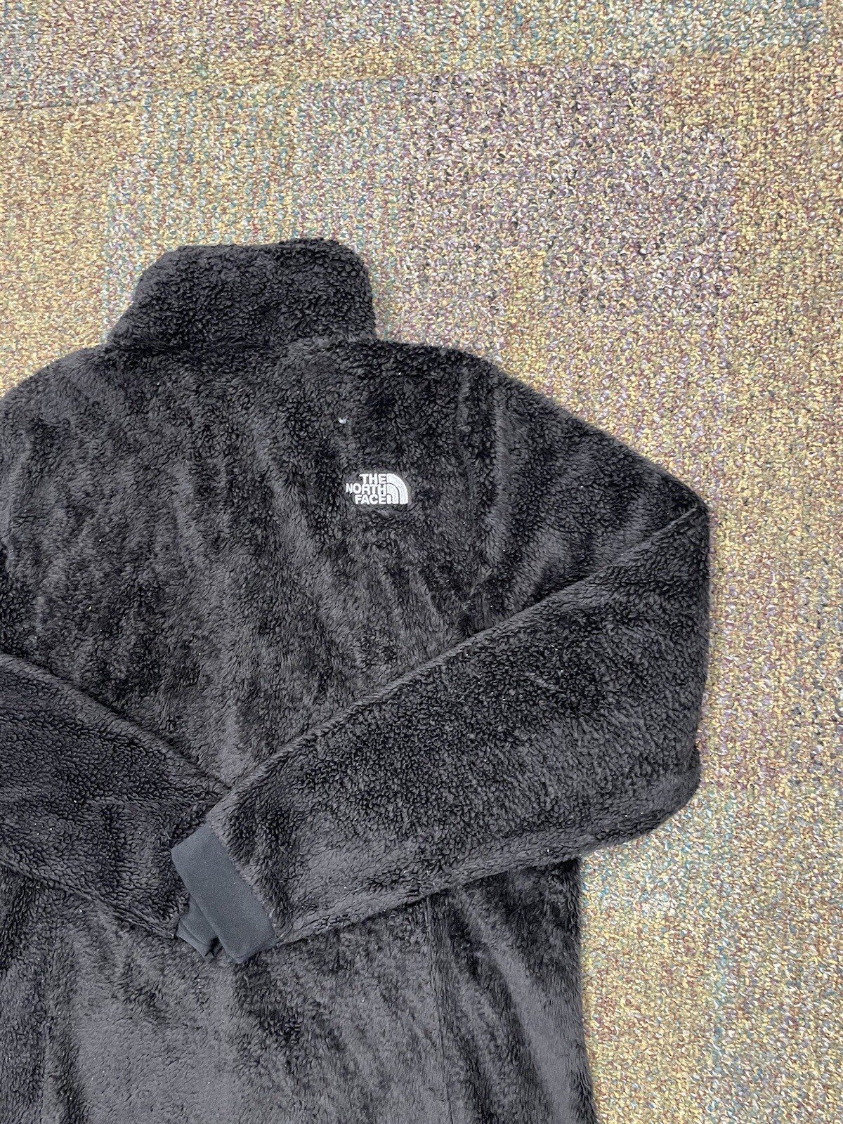 The North Face Osito Women Size L Black Full Zip Outdoor Travel Hiking