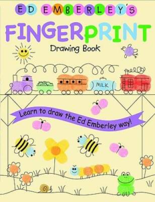 Ed Emberley's Fingerprint Drawing Book - Paperback By Emberley, Ed - VERY GOOD