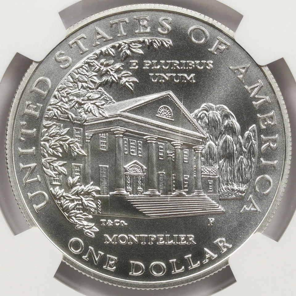 1999-P $1 Dolley Madison Commemorative Dollar NGC MS70 - Image 4 of 4