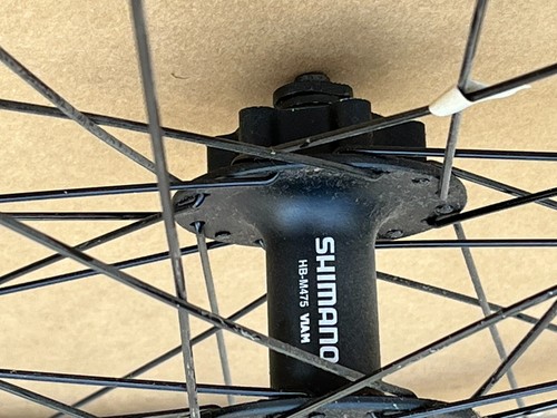 Cycling - Weinmann 559 x 24mm Disc Bull Black, Aluminum Front rim, for 26" tire - Picture 8 of 9