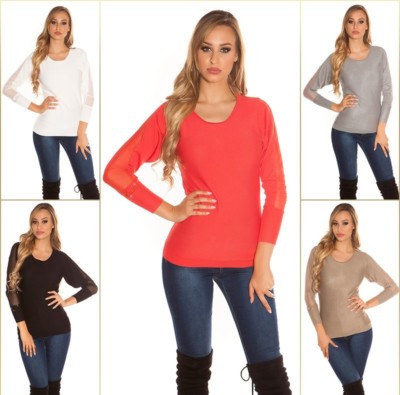 Koucla Pullover Sweater with Zipper