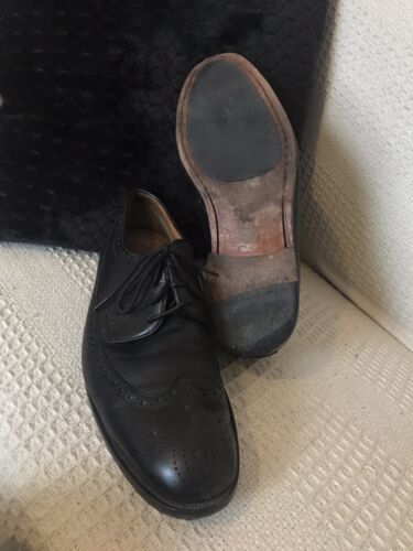 Descifrar monitor Odia Mens Clarks &#034;Cushion Plus&#034; Black Leather Shoes size 8.5G 1825 EST  | eBay