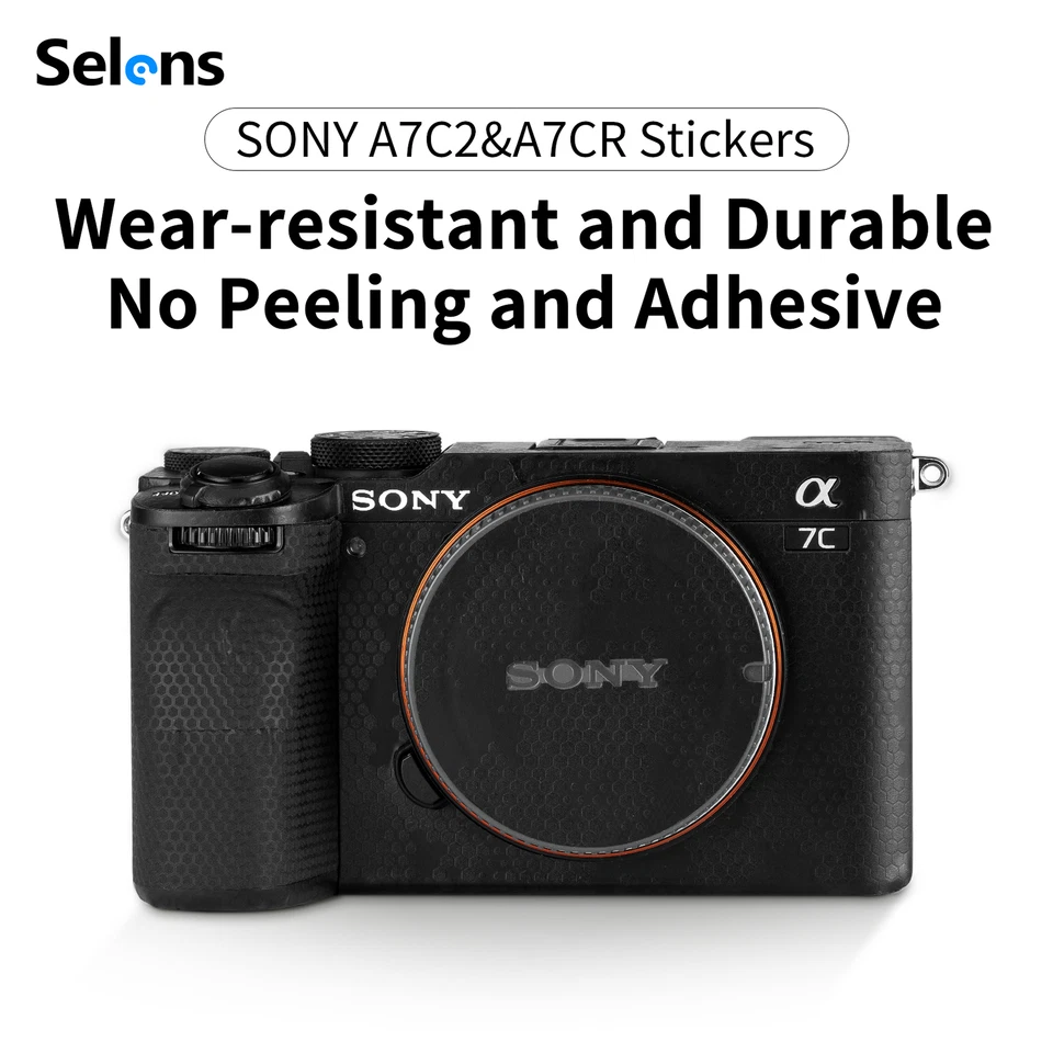Pegatina protectora corporal antiarañazos para cámara fotográfica para Sony A7C2 A7CR Foto 2 de 4