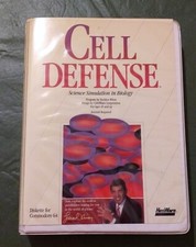 Cell Defense Science Simulation in Biology Commodore 64 for child ages 10 and up