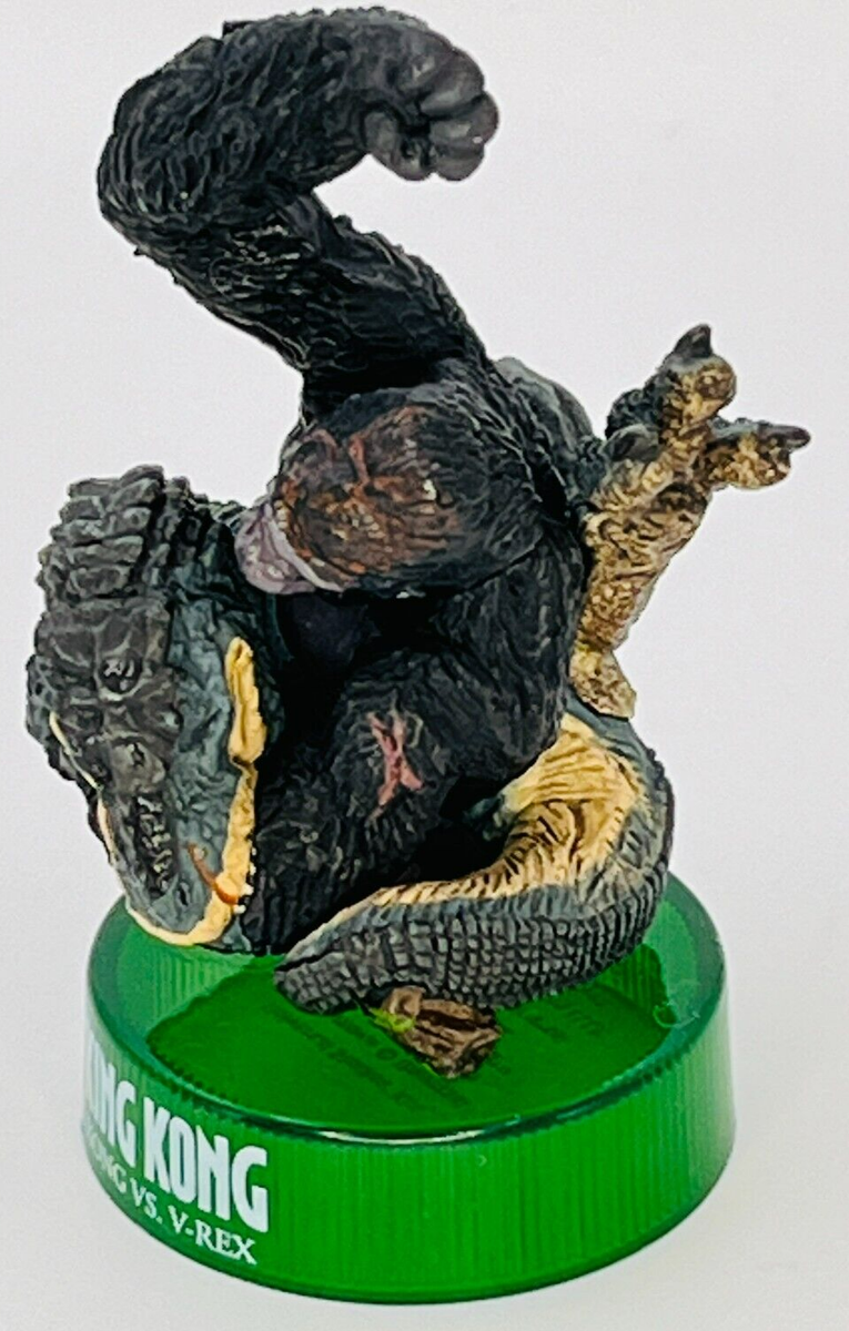 Kong VS V Rex King Kong Bottle Cap Figure Japanese 2005 Kaiyodo