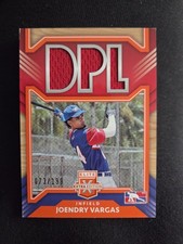 2022 Panini Elite Extra Edition DPL Material Joendry Vargas #DM-JV 73/199
