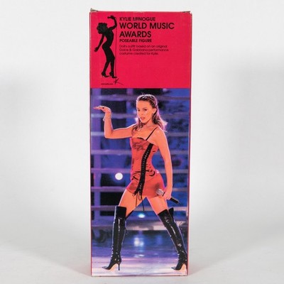 Kylie Minogue 2003 World Music Awards Poseable Doll Figure Jakks