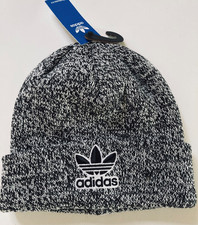 ADIDAS Originals Trefoil Logo Beanie 1 Ski hat Unisex Black Gray Orange