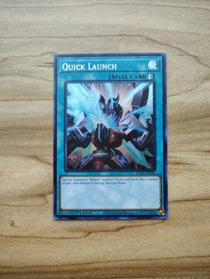 Quick Launch - Ultra Rare / Holo - BLC1-EN042 - Yugioh!