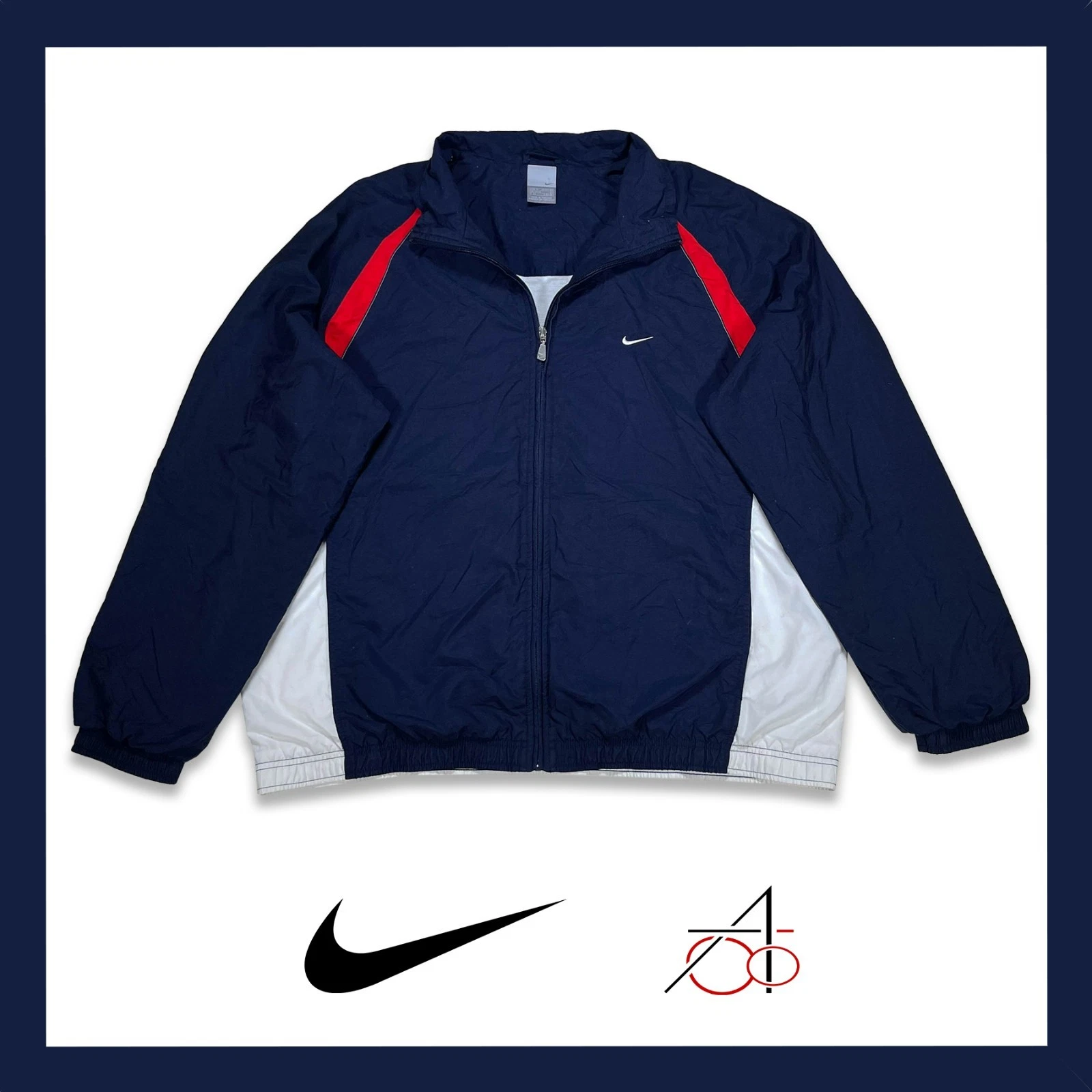 Vintage 00s Nike Lightweight Jacket • XL size