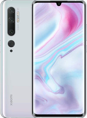 Xiaomi Mi Note 10 6,47 Zoll 128 GB Android Glacier White #4 ''teildefekt'' Sprung