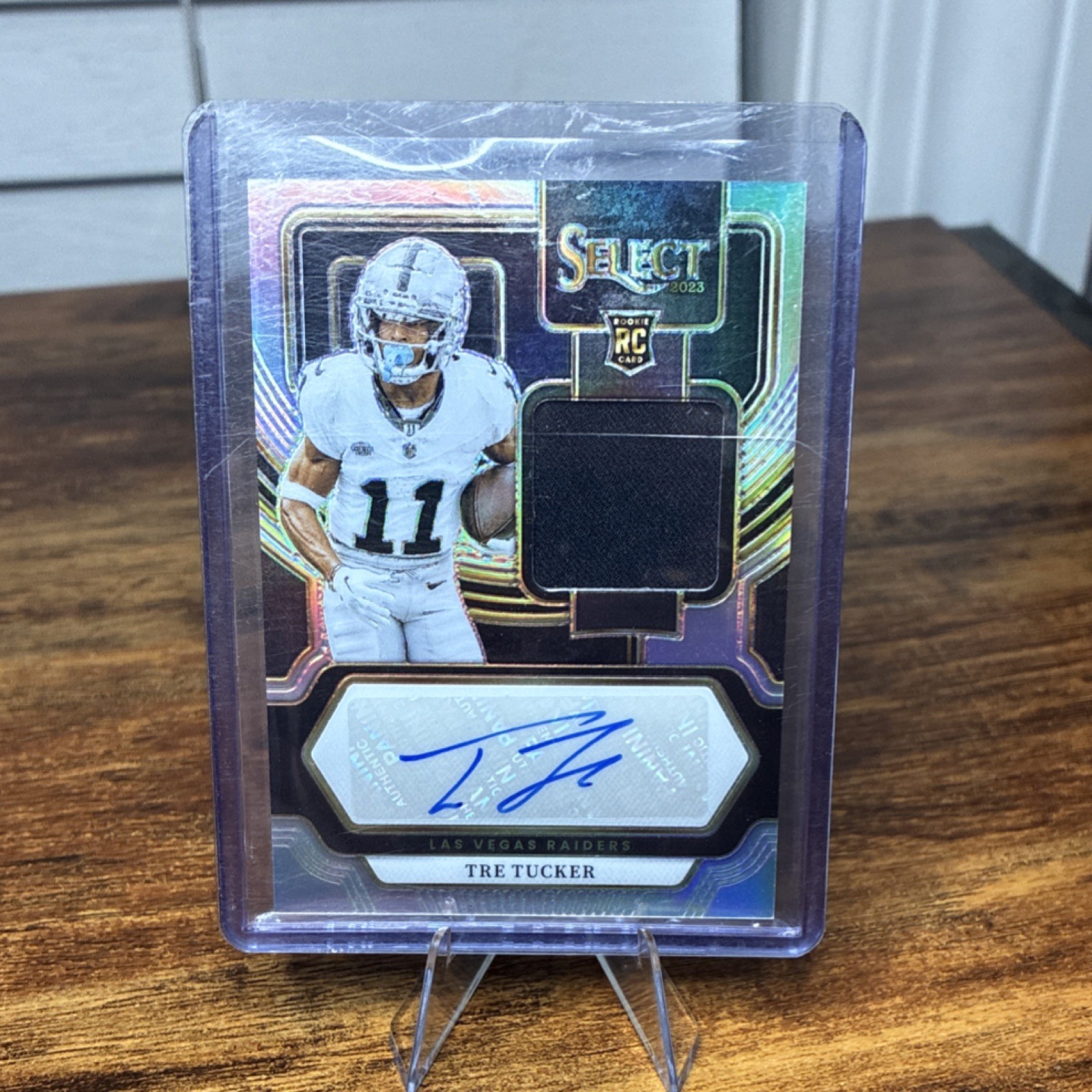 Tre Tucker Panini Select Rookie Signature Memorabilia #RSMTTU Base