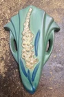 Roseville FOXGLOVE 1292-8"  Green  Wall Pocket Collectable